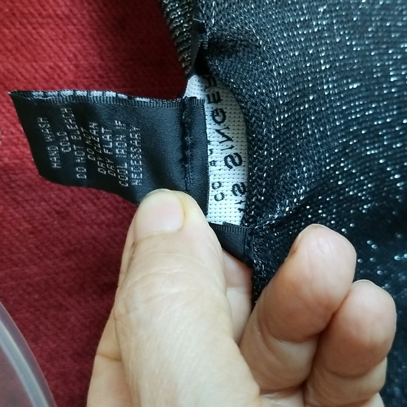 Iris Singer Collection Metallic Cardigan Crystal Buttons Size L - Picture 11 of 11